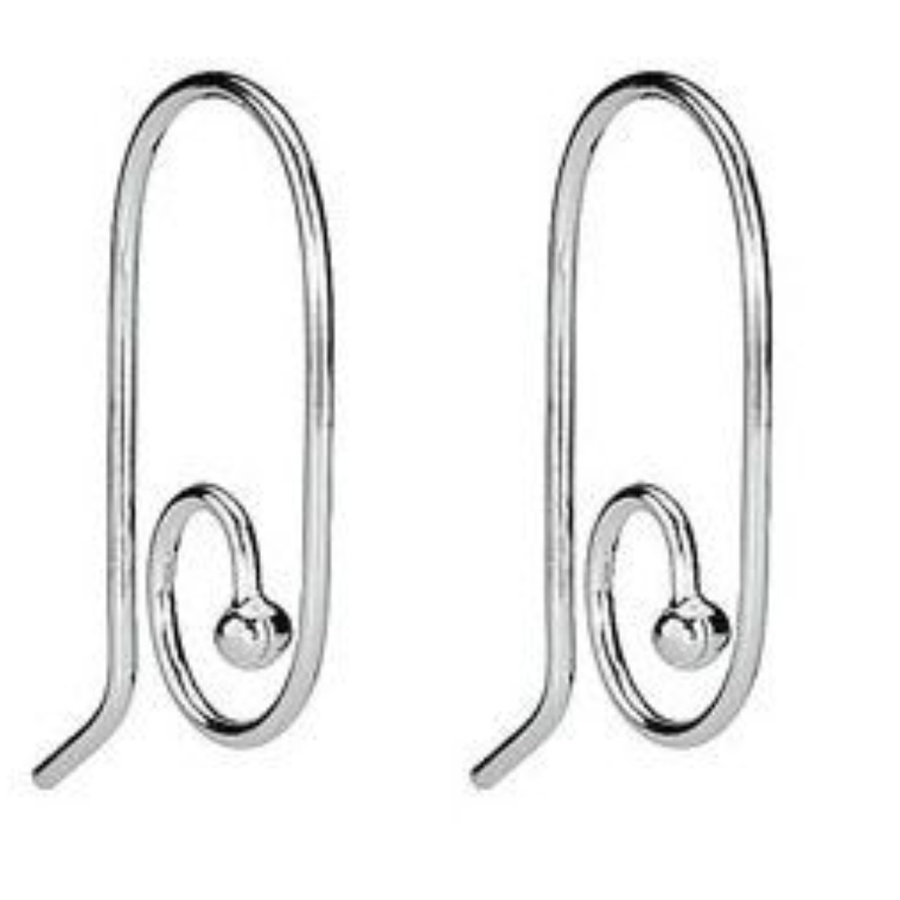 Pandora Sterling Silver Swirl Earring Posts